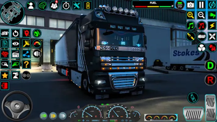 Highway Truck Simulator 2023 android App screenshot 1