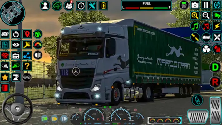 Highway Truck Simulator 2023 android App screenshot 2